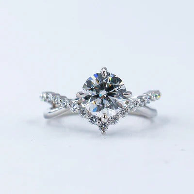 Engagement Ring – Sterling Plated Promise Ring for Women